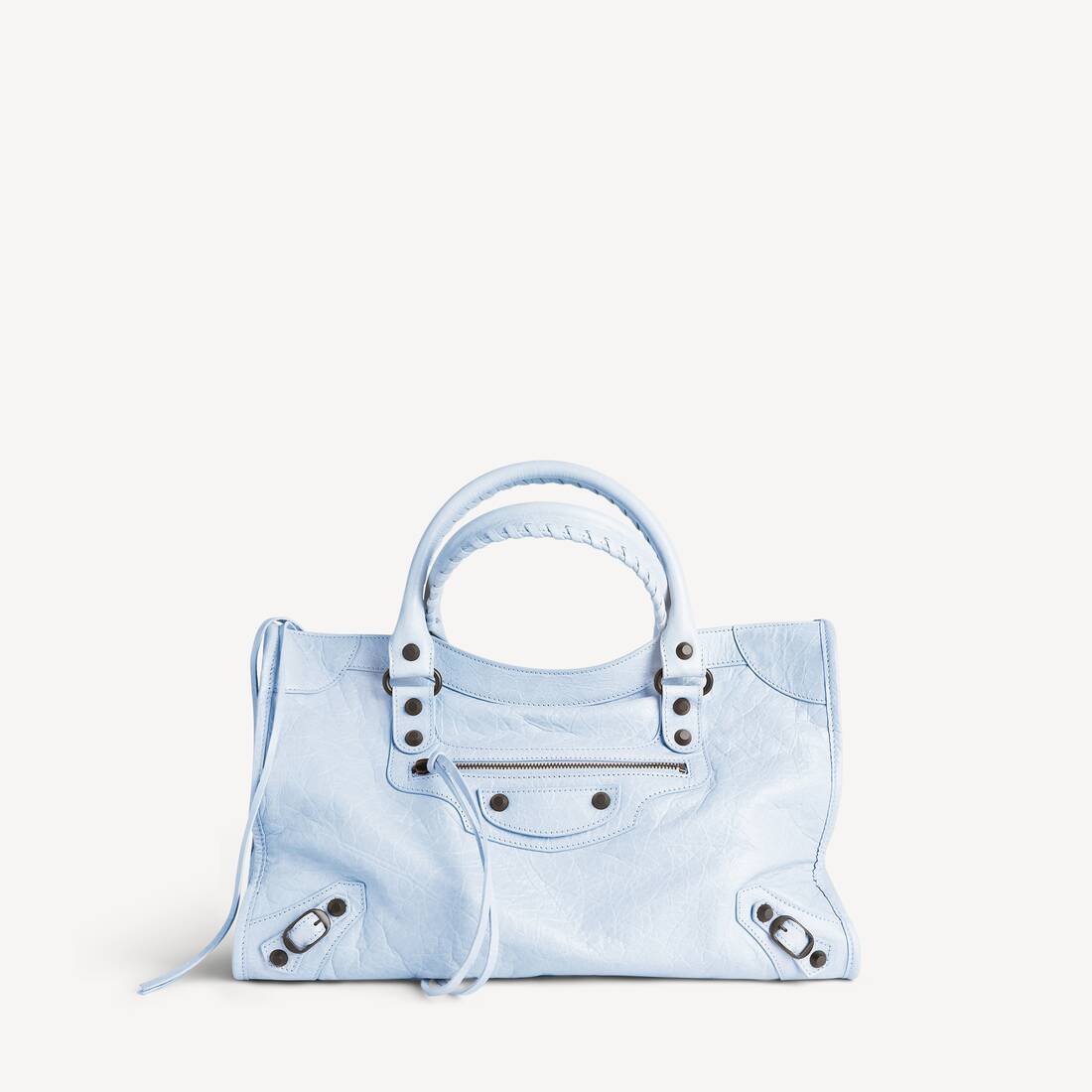 Bolso Le City Mediano para Mujer en Azul Nube Balenciaga ES