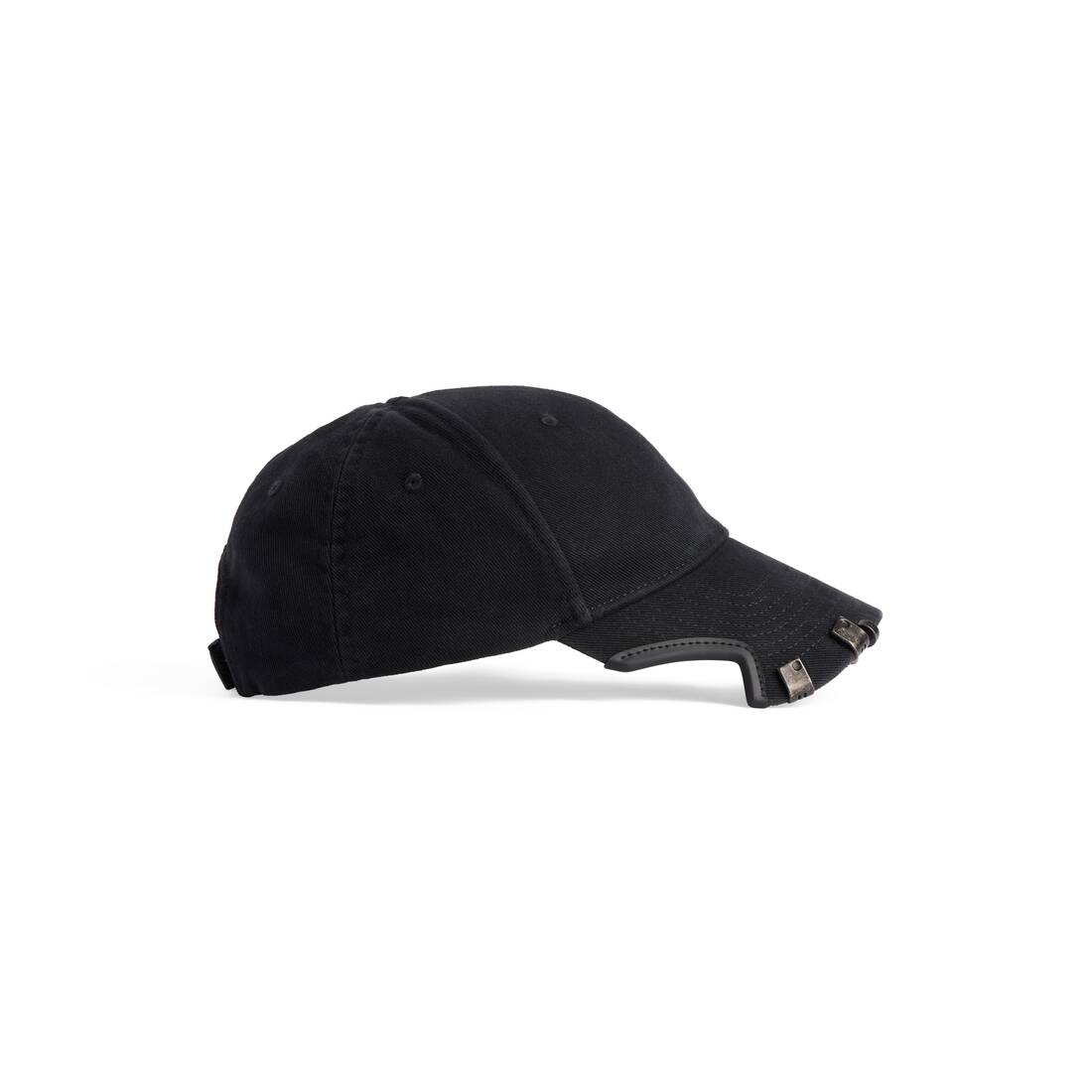 Balenciaga Piercing Cap in Black