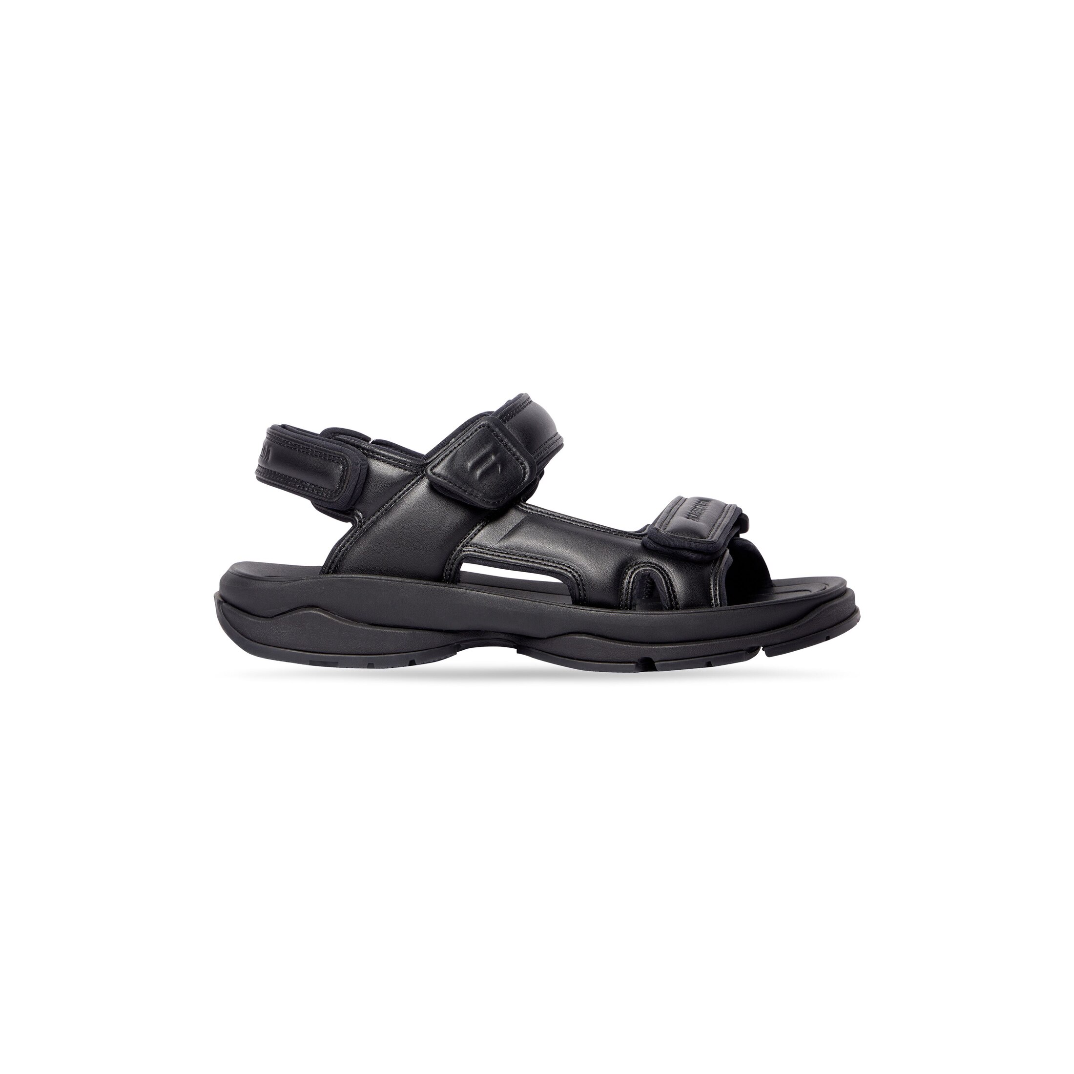 Balenciaga Tourist Sandal - Black - Women's - 5 - Polyurethane