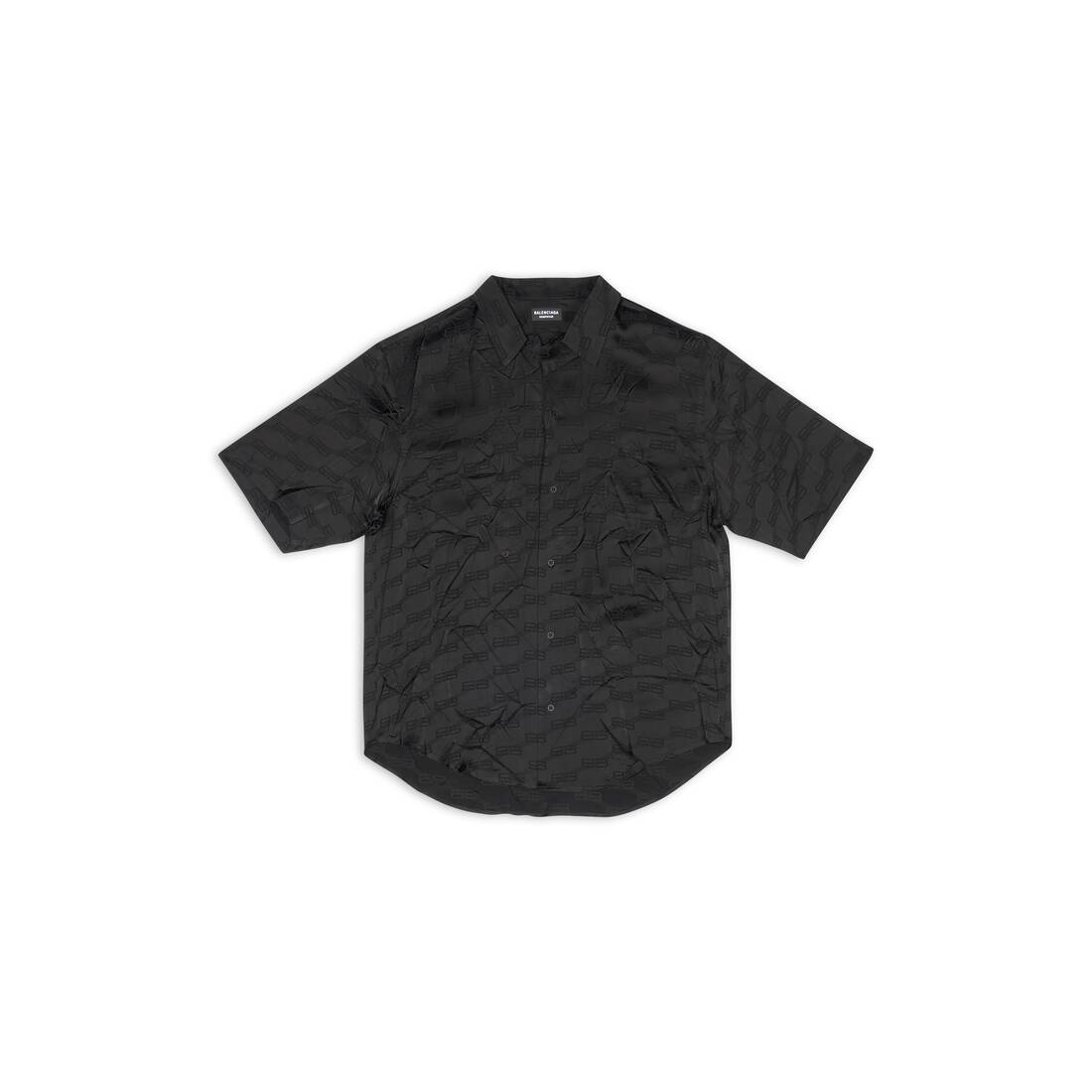 ブラック の メンズ Bb Monogram Minimal Short Sleeve シャツ 