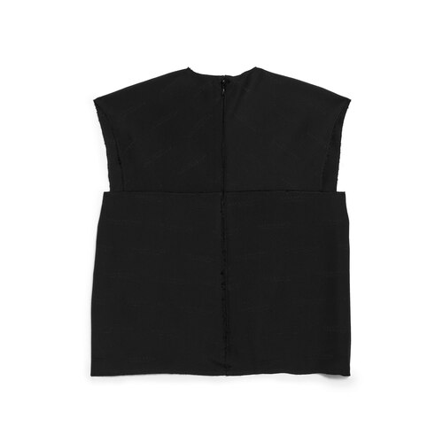 license sleeveless t-shirt