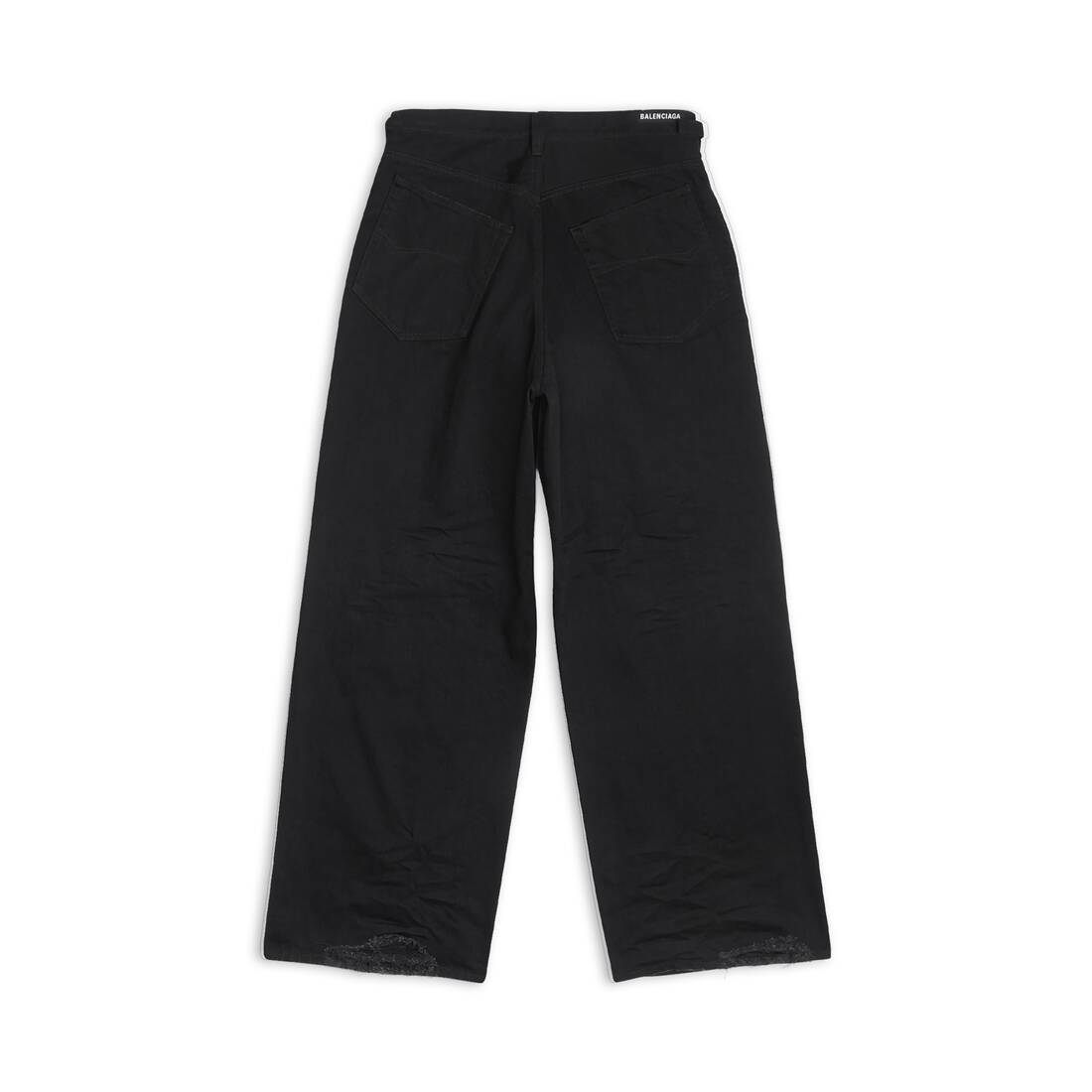 Men's Hybrid Pants in Black | Balenciaga US