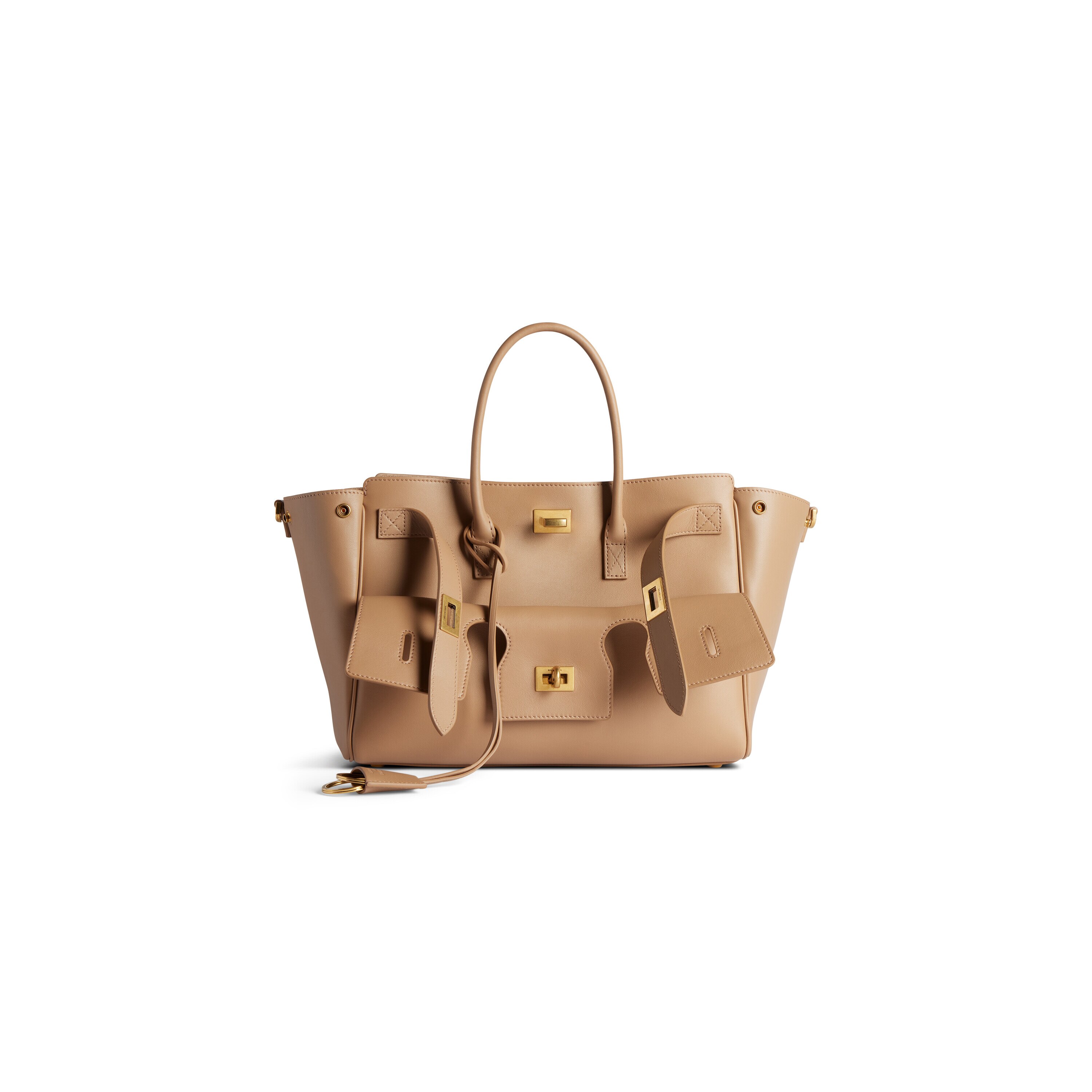 ハンドバッグ BALENCIAGA CARRY ALL BEL AIR MEDIUM SMOOTH LEATHER HANDBAG Women's Bel Air Carry All Bag Small in Latte | Balenciaga US