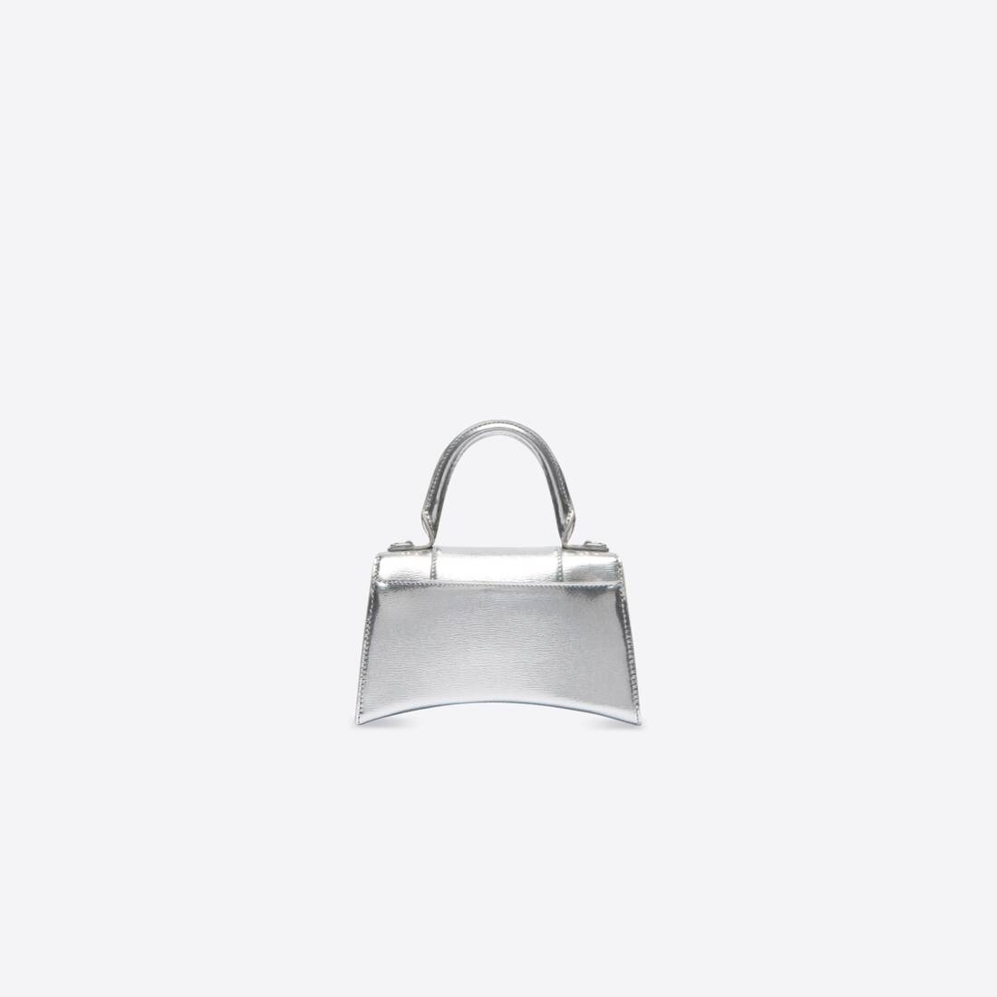 silver balenciaga bag