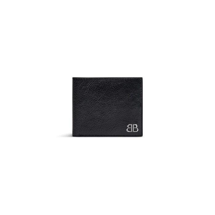 monaco square folded wallet