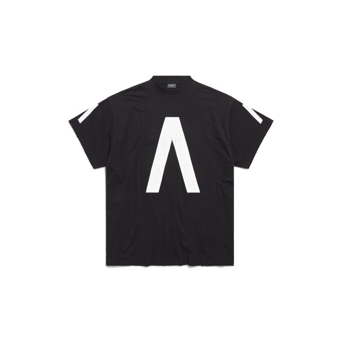 t-shirt balenciaga music | archive series connected oversize