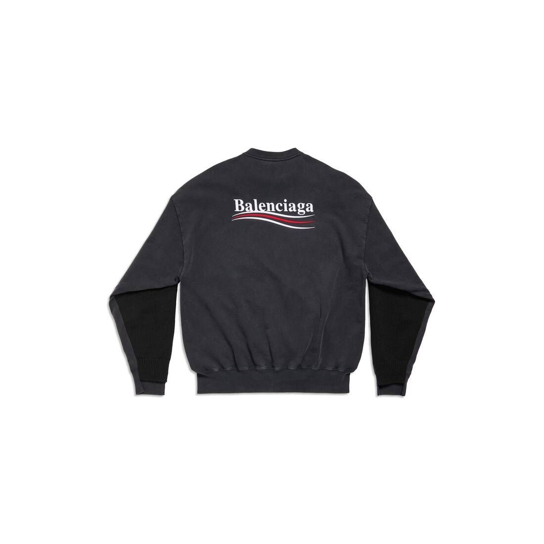 Political Campaign Hybrid セーター で ブラック | Balenciaga JP