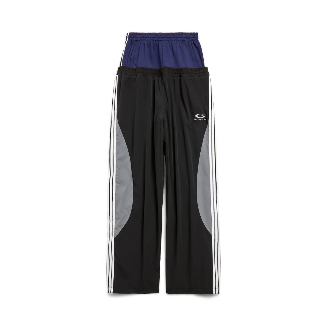 Men’s Cut-up Tracksuit Pants in Black| Balenciaga® US