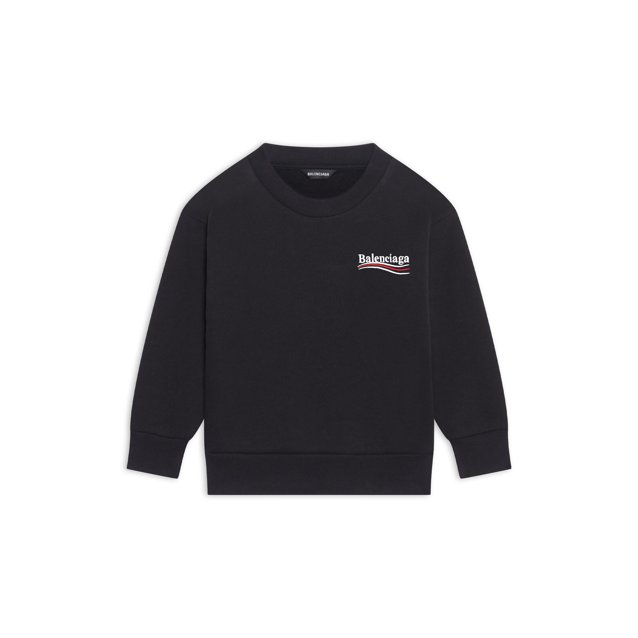 Balenciaga Kids - Political Campaign Sweatshirt - Black - Unisex - 4 - Cotton