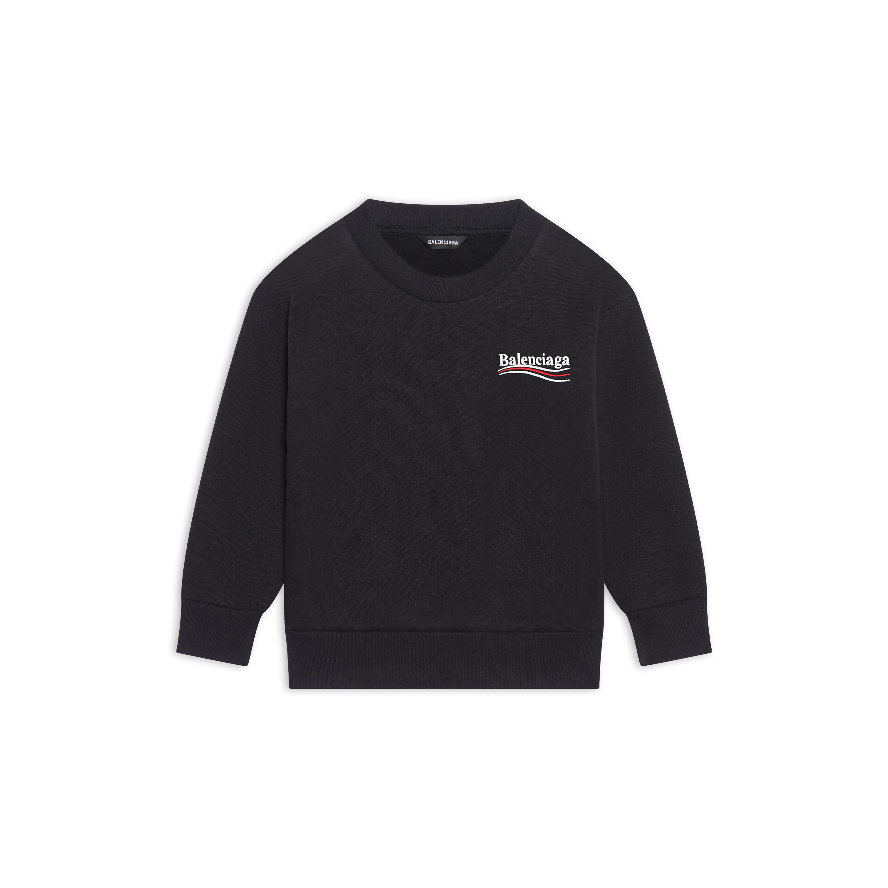 Balenciaga black and white logo sweatshirt Clearance
