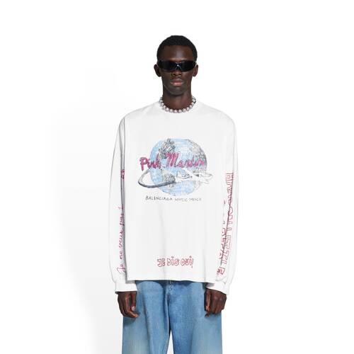 discount 44% White/Pink S WOMEN FASHION Shirts & T-shirts Print Sandro T-shirt 