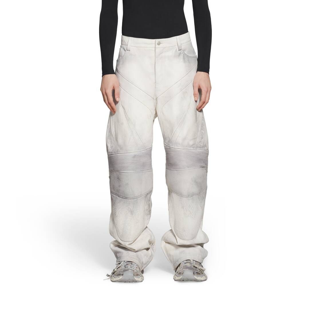 Balenciaga motorcycle pants Clearance
