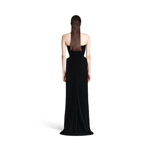 bustier gown