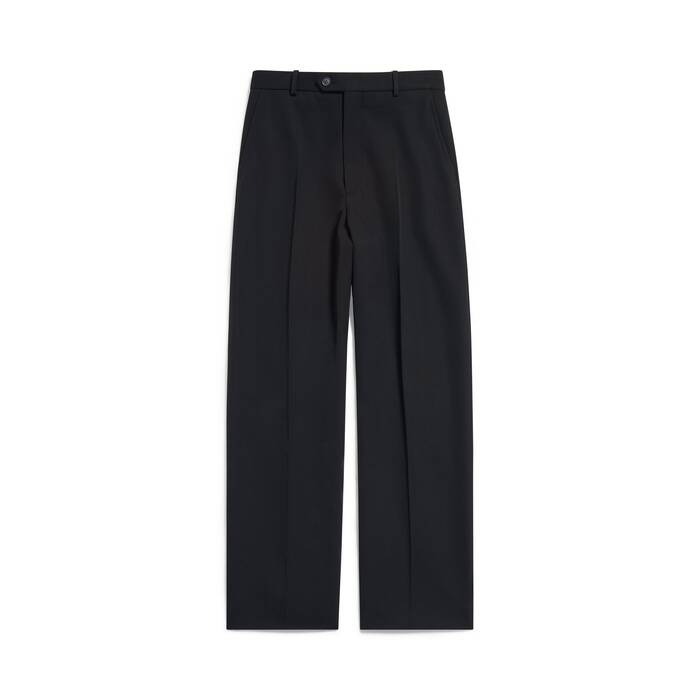 Women's Baggy Tailored Pants in Black | Balenciaga US