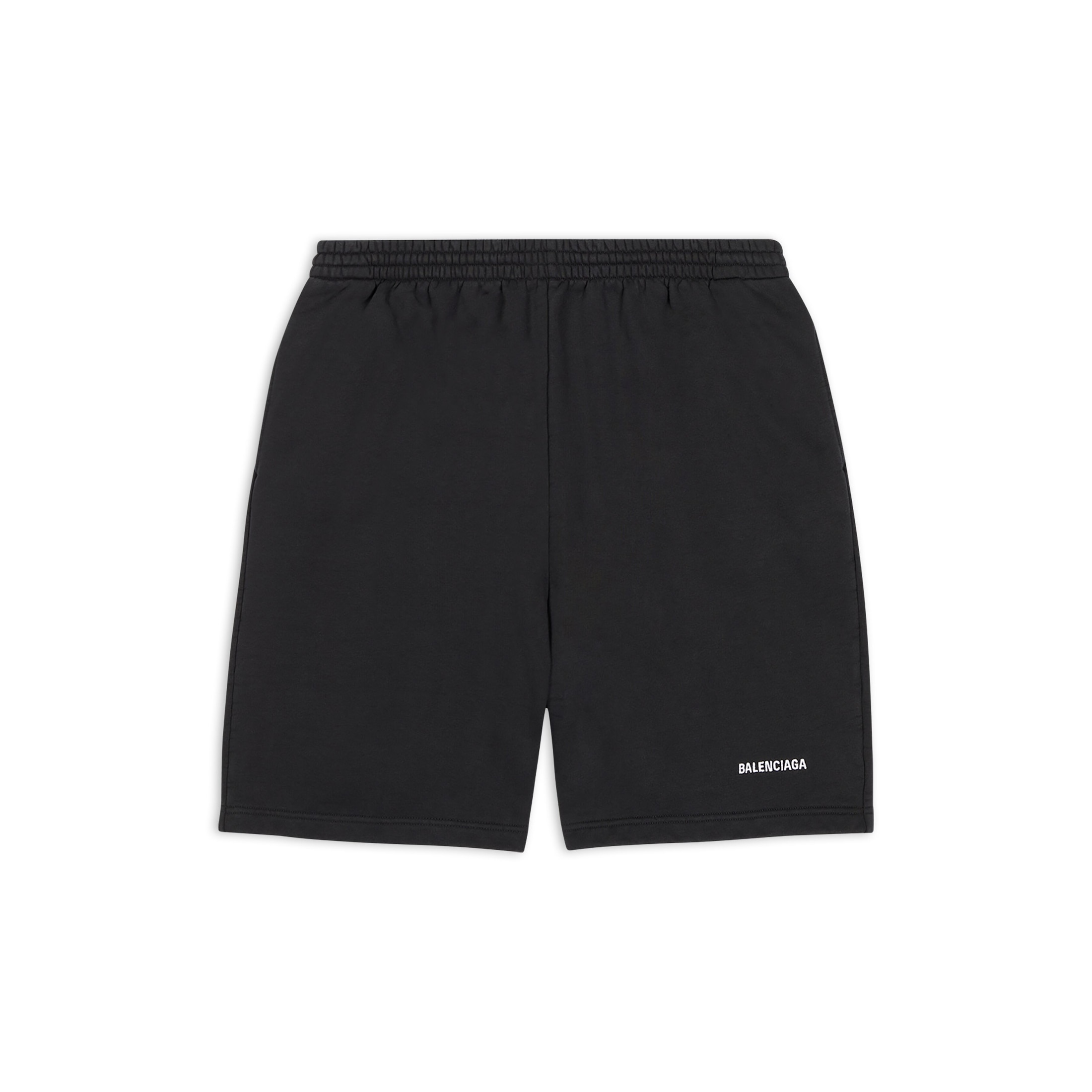 Balenciaga Sweat Shorts - Black - Woman - XXS - Cotton