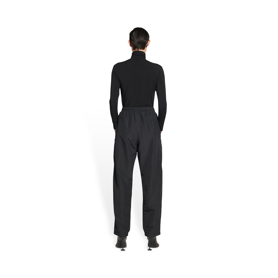 Men s 3b Sports Icon Small Fit Tracksuit Pant in Black Balenciaga NL