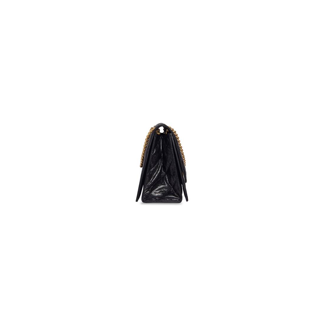 Balenciaga Women's Crush Medium Chain Bag - Black