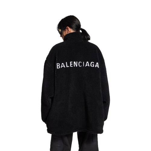 balenciaga back zip-up jacket