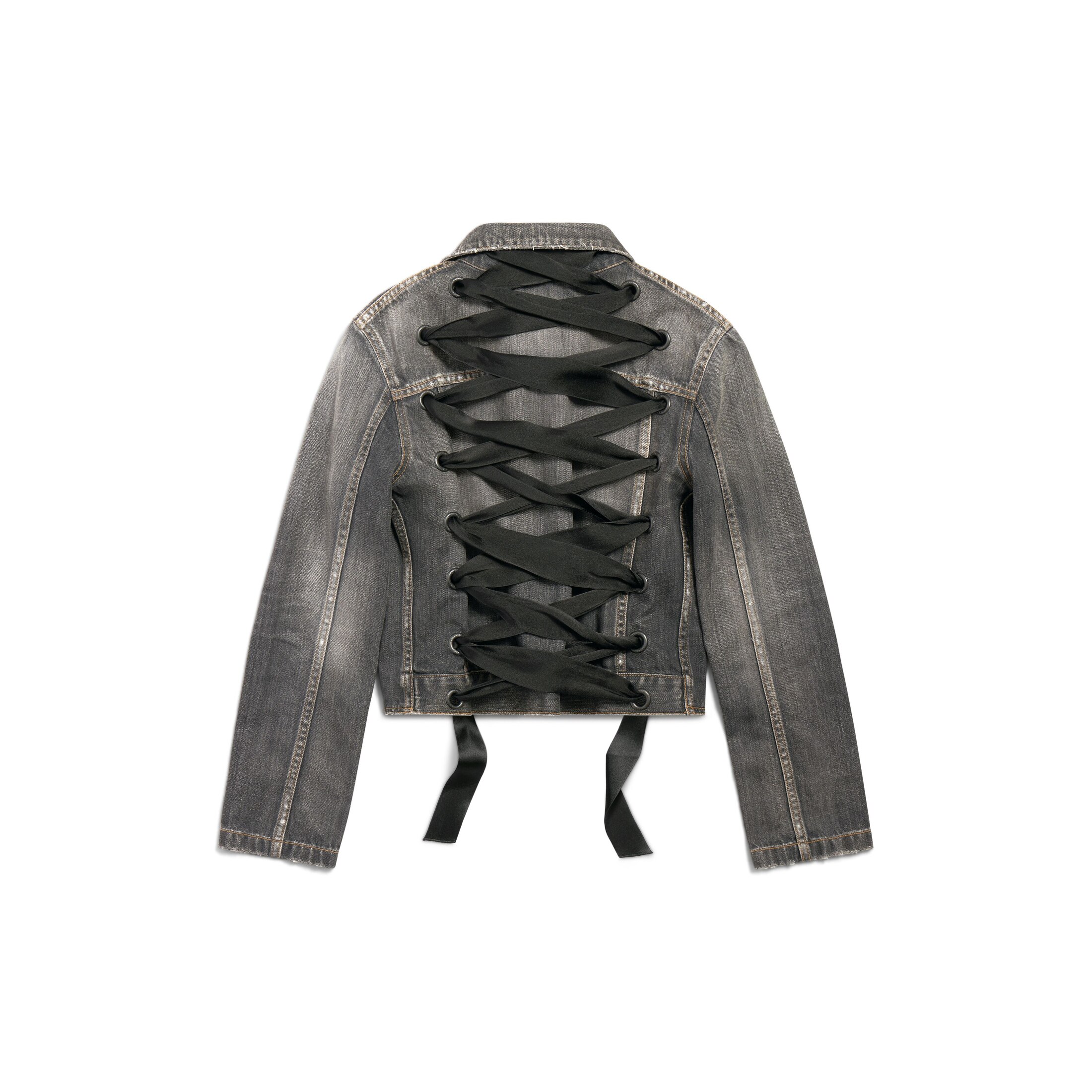 lace-up jacket