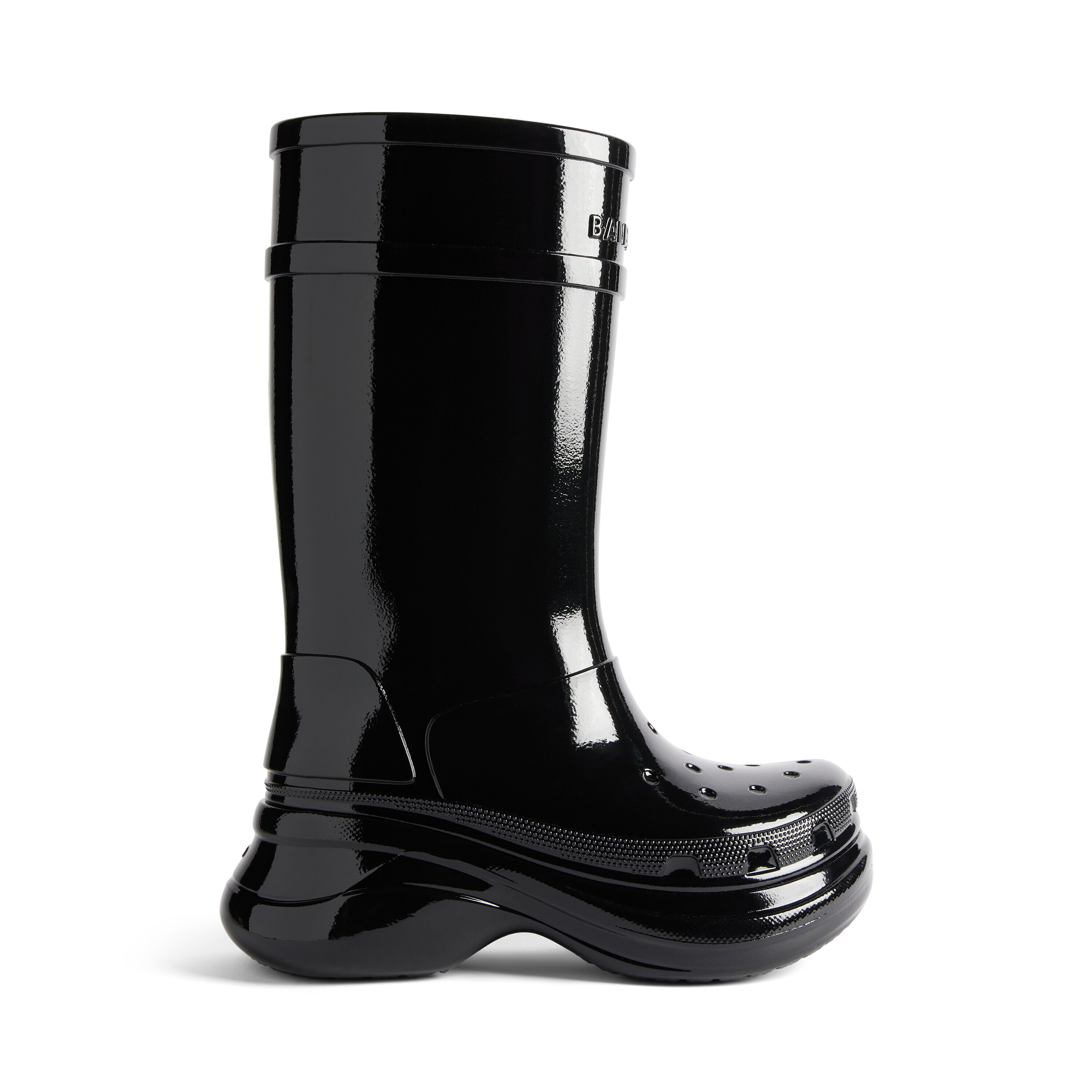 Balenciaga high heel crocs online