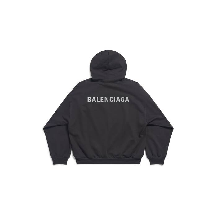 balenciaga back hoodie medium fit