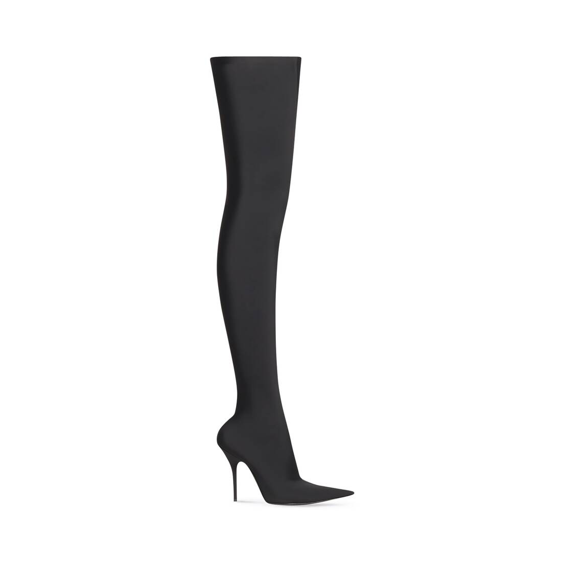 Women's Knife 110mm Over-the-knee Boot in Black | Balenciaga NL