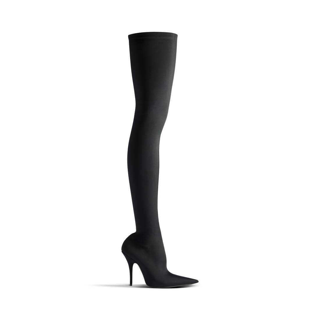Women's Knife Over-the-knee Boot in Black Balenciaga US