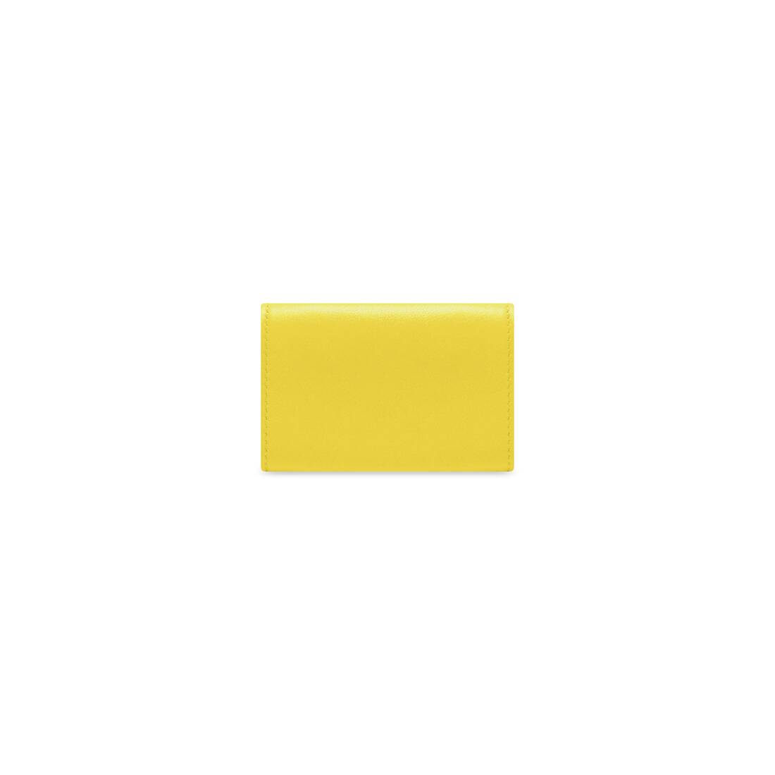 Pre-Loved Balenciaga Papier A4 in Neon Yellow Grained Le…
