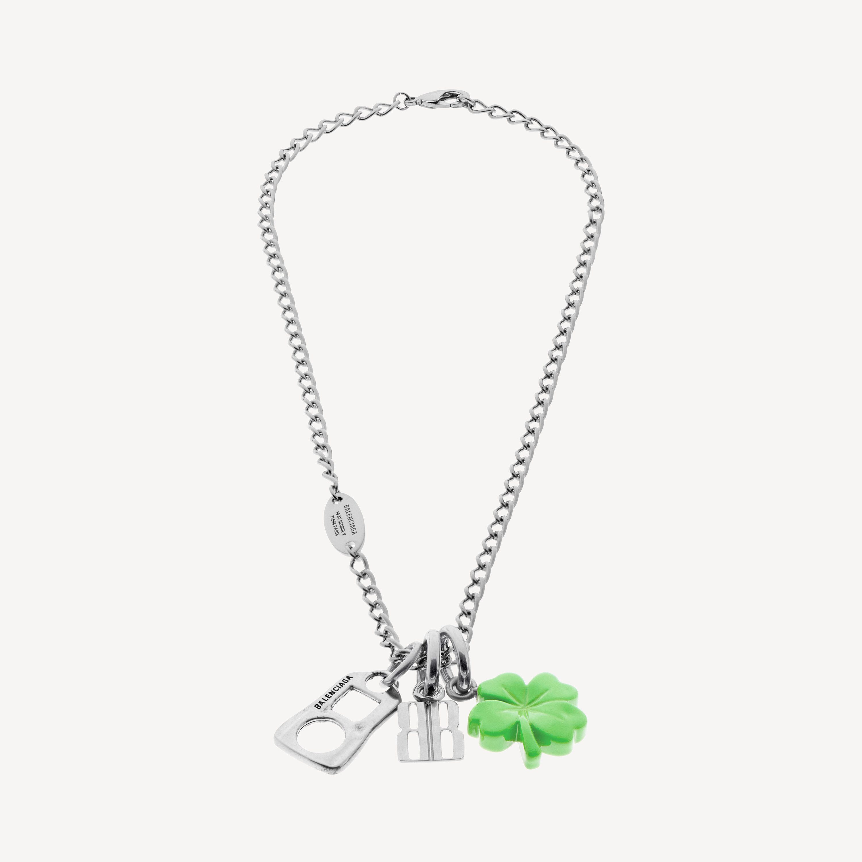 Carousel Clover Collector Necklace in Multicolored