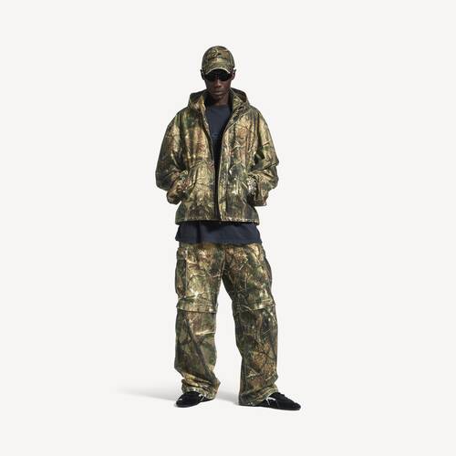 hooded workwear jacket