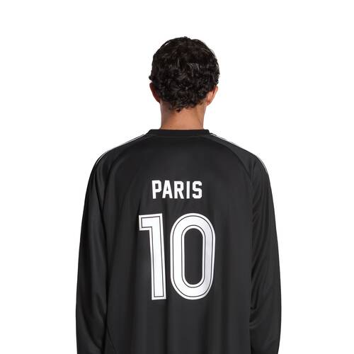 paris soccer long sleeve t-shirt oversized