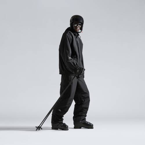 Men's Skiwear - 3b Sports Icon Ski Parka in Black | Balenciaga US