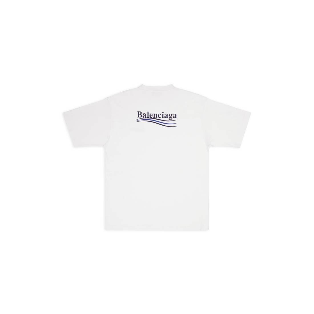 balenciagaバレンシアガPOLITICAL CAMPAIGN Tシャツ Tシャツ/カットソー(半袖/袖なし) 在庫あり 即納