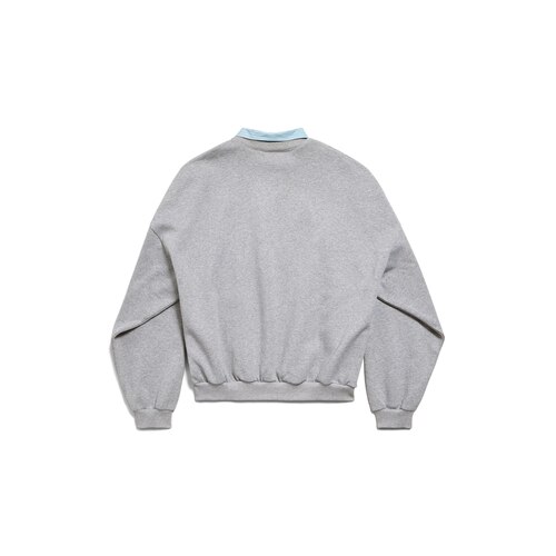 ceo team logo shirt collar crewneck