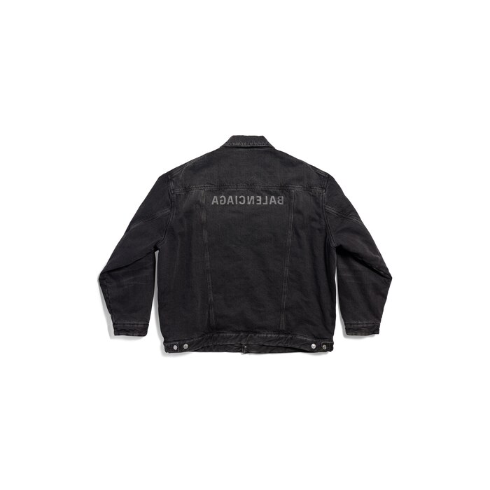 Balenciaga Paris Uniform Jacket in Black  Balenciaga NL