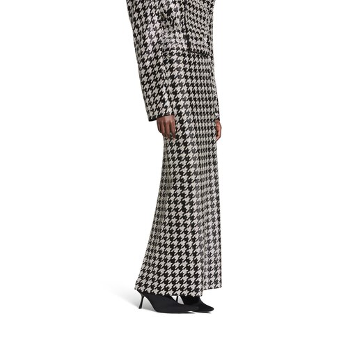 embroidered maxi skirt