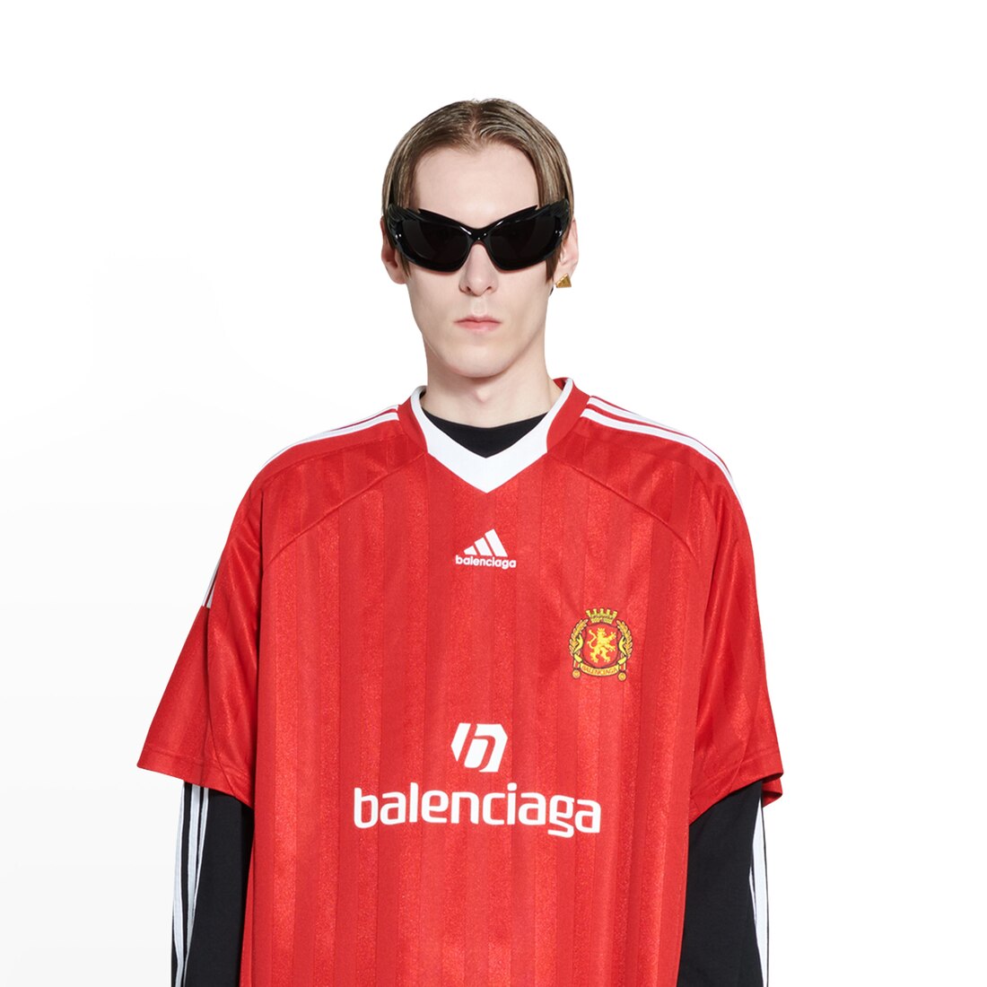 Camiseta / Adidas Soccer Oversized en | Balenciaga ES