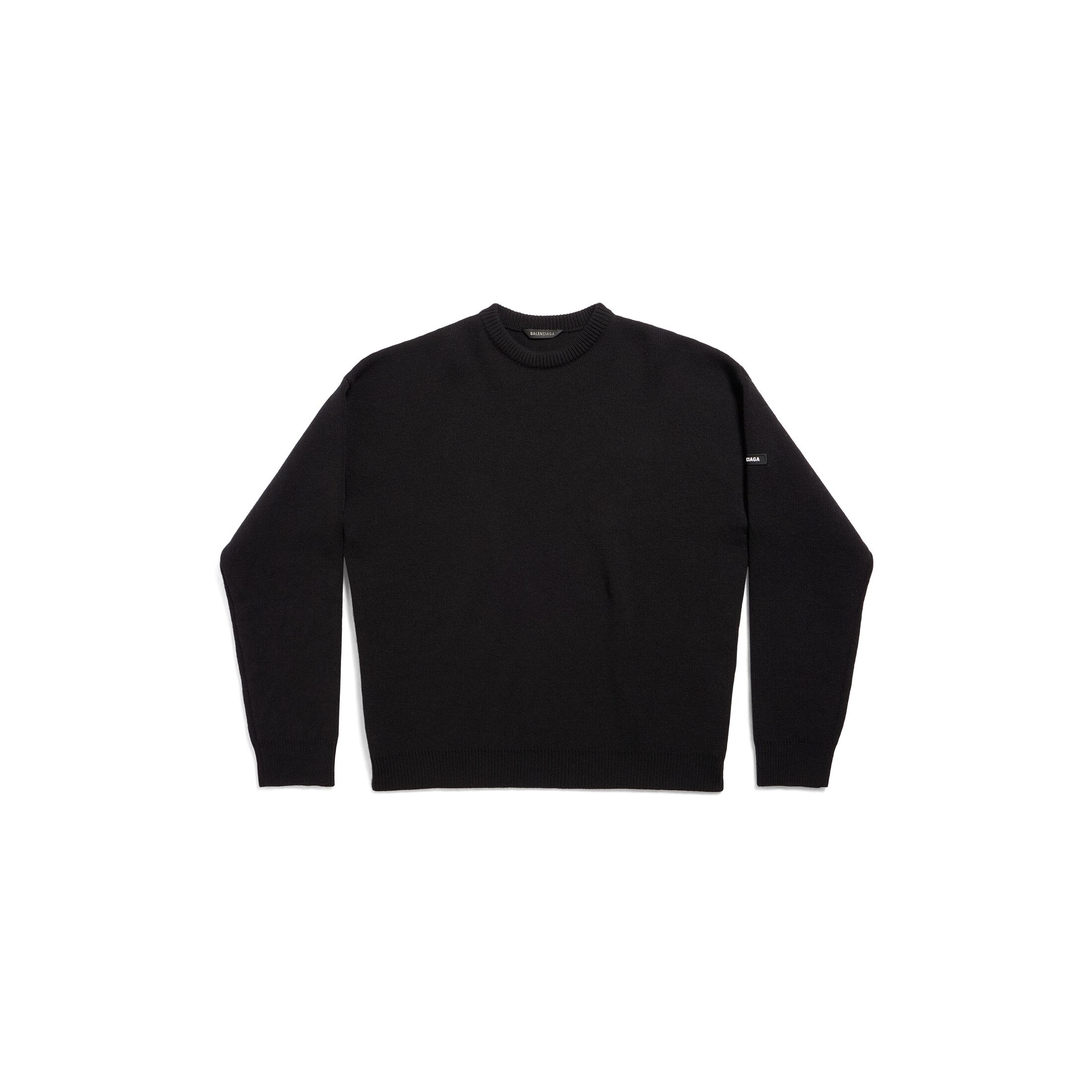 Balenciaga Pullover - Schwarz - Unisex - L - Schurwolle