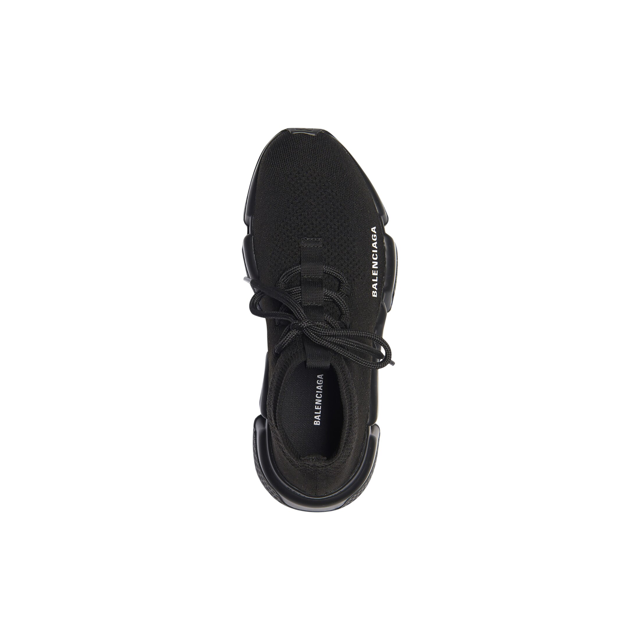 Women's Speed Lace-up Sneaker in Black | Balenciaga US