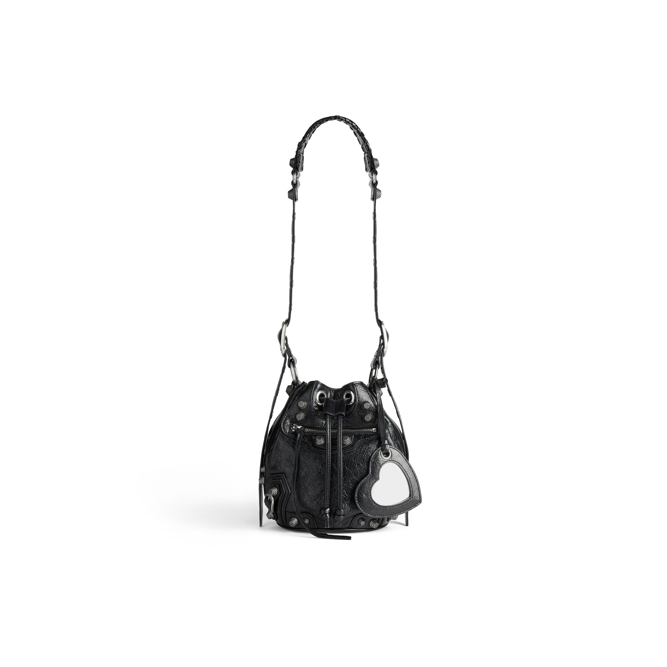 Balenciaga Le Cagole XS Bucket Bag - Black - Women's - Lambskin