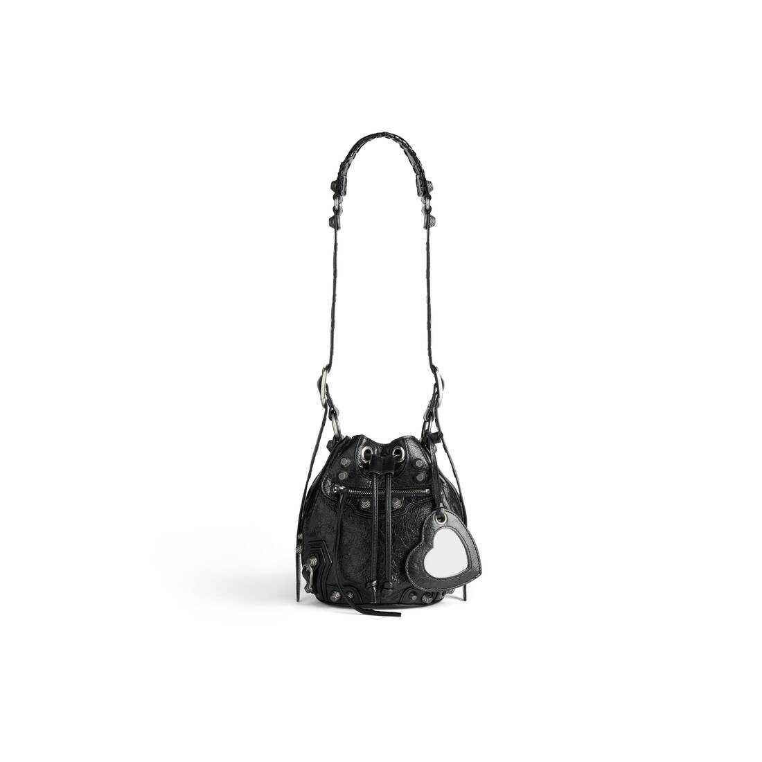 Women's Le Cagole Xs Bucket Bag in Black | Balenciaga