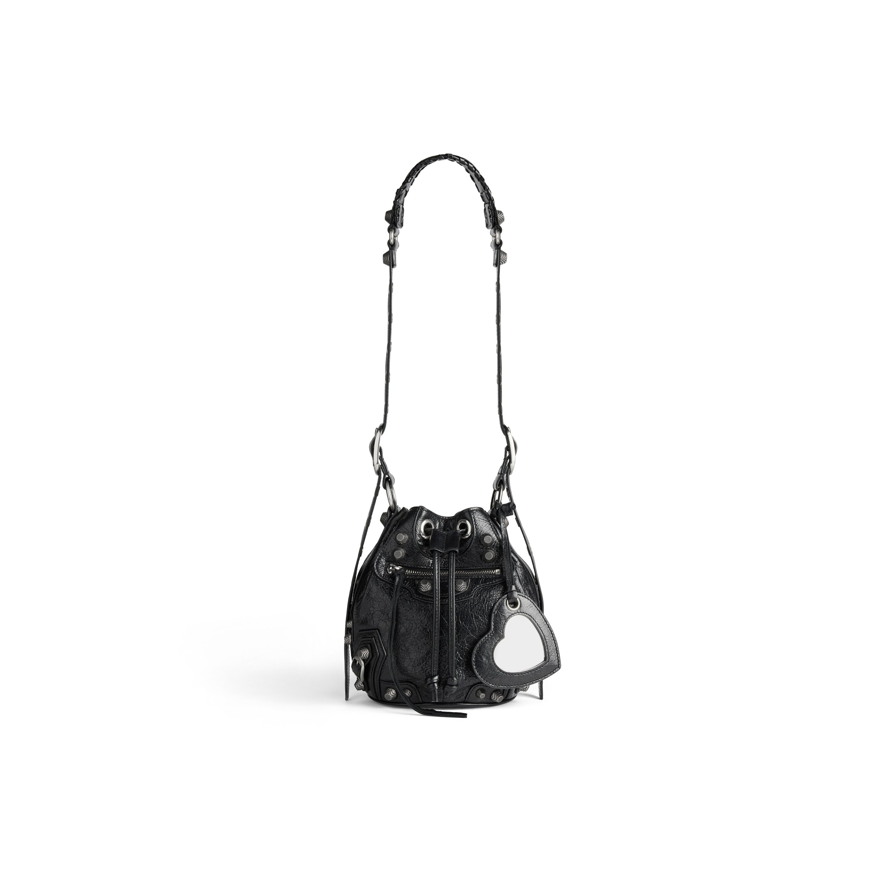 アウトレット【BALENCIAGA】LE CAGOLE BUCKET XS 702431 2AAF4 Balenciaga 2022 Agneau Le Cagole XS Bucket Bag w