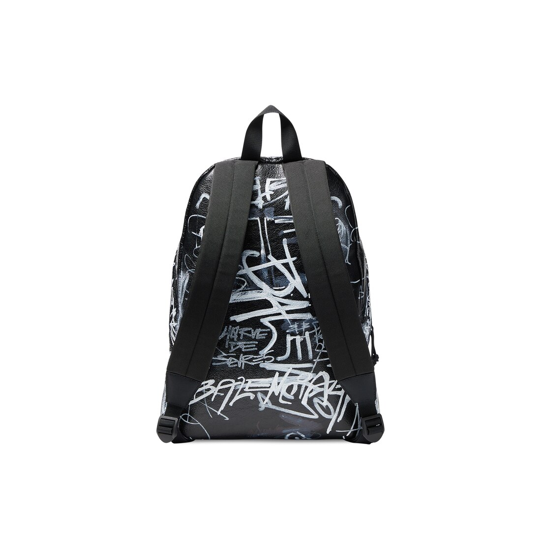 Graffiti Black Spaceman Backpack