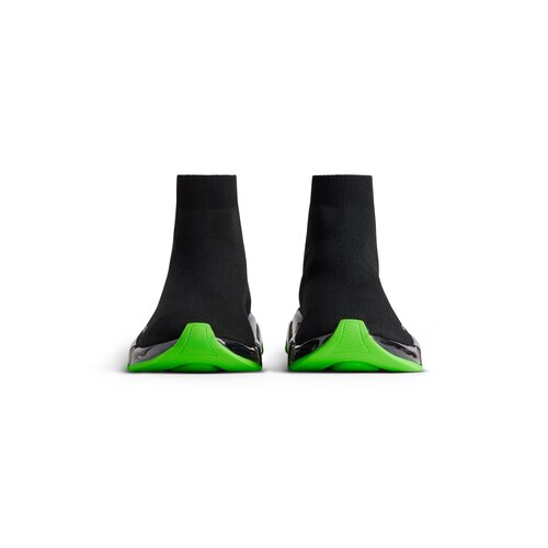 speed 2.0 full clear sole recycled knit sneaker