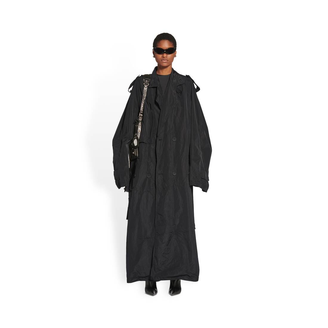 Steroid Coat in Black  Balenciaga NL