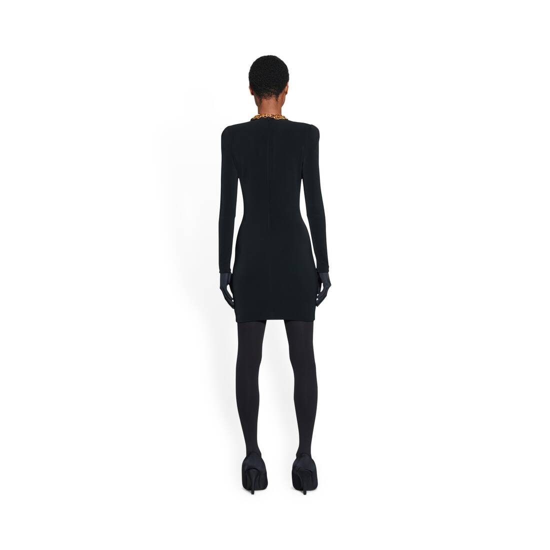 Balmain Blazer Mini Dress - Black