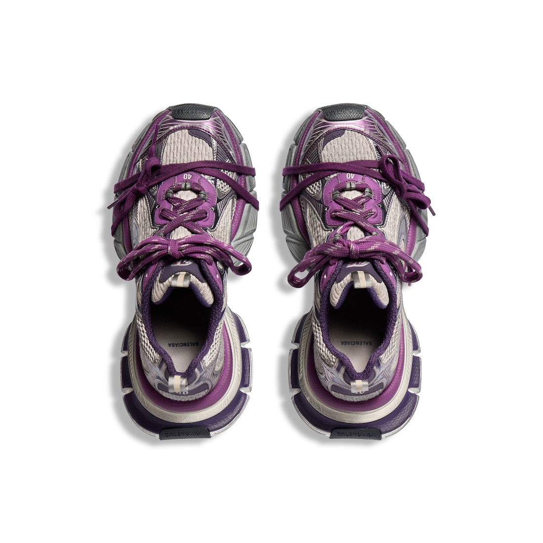 Balenciaga trainers sale womens purple