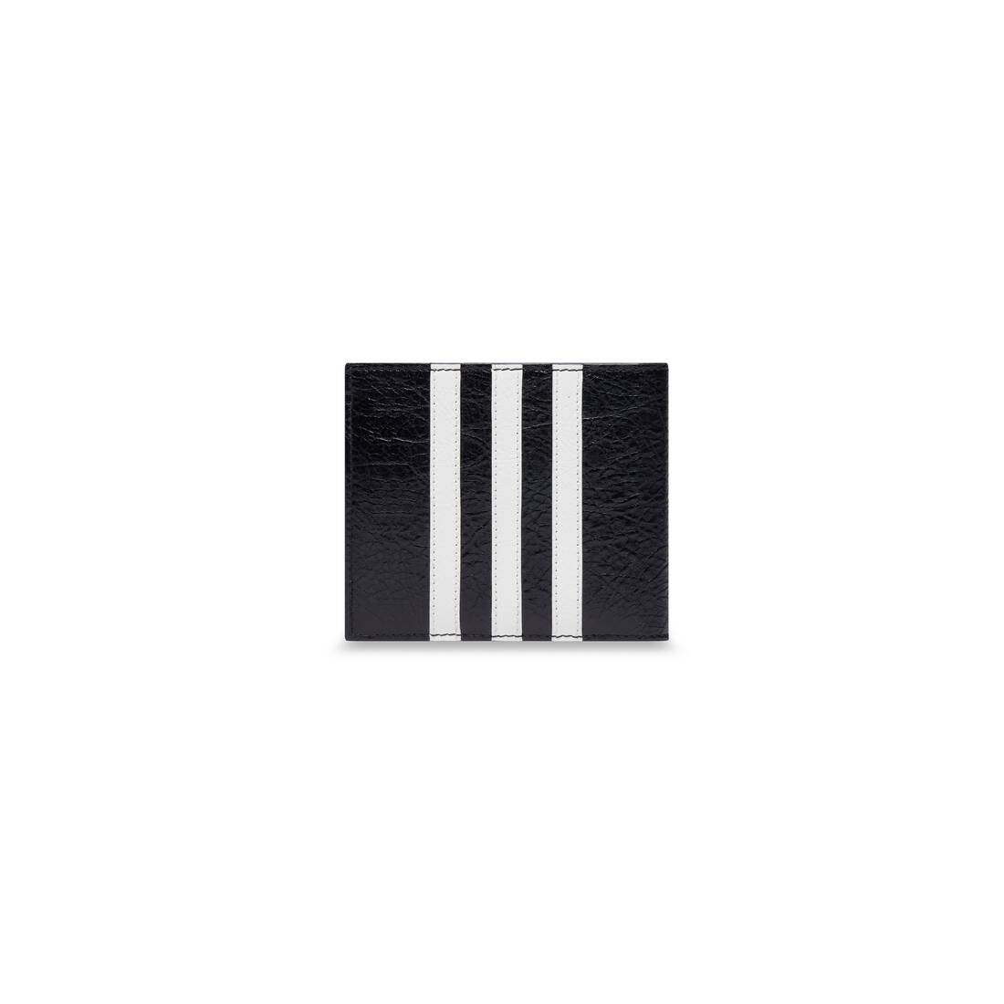 Balenciaga / Adidas スクエア折り畳みcoinウォレット のために メンズ で ブラック