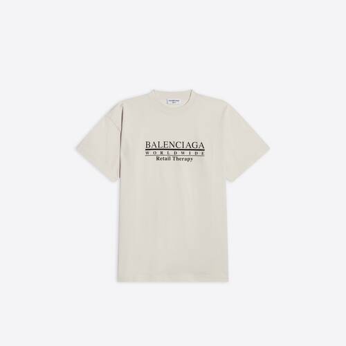 retail therapy medium fit t-shirt