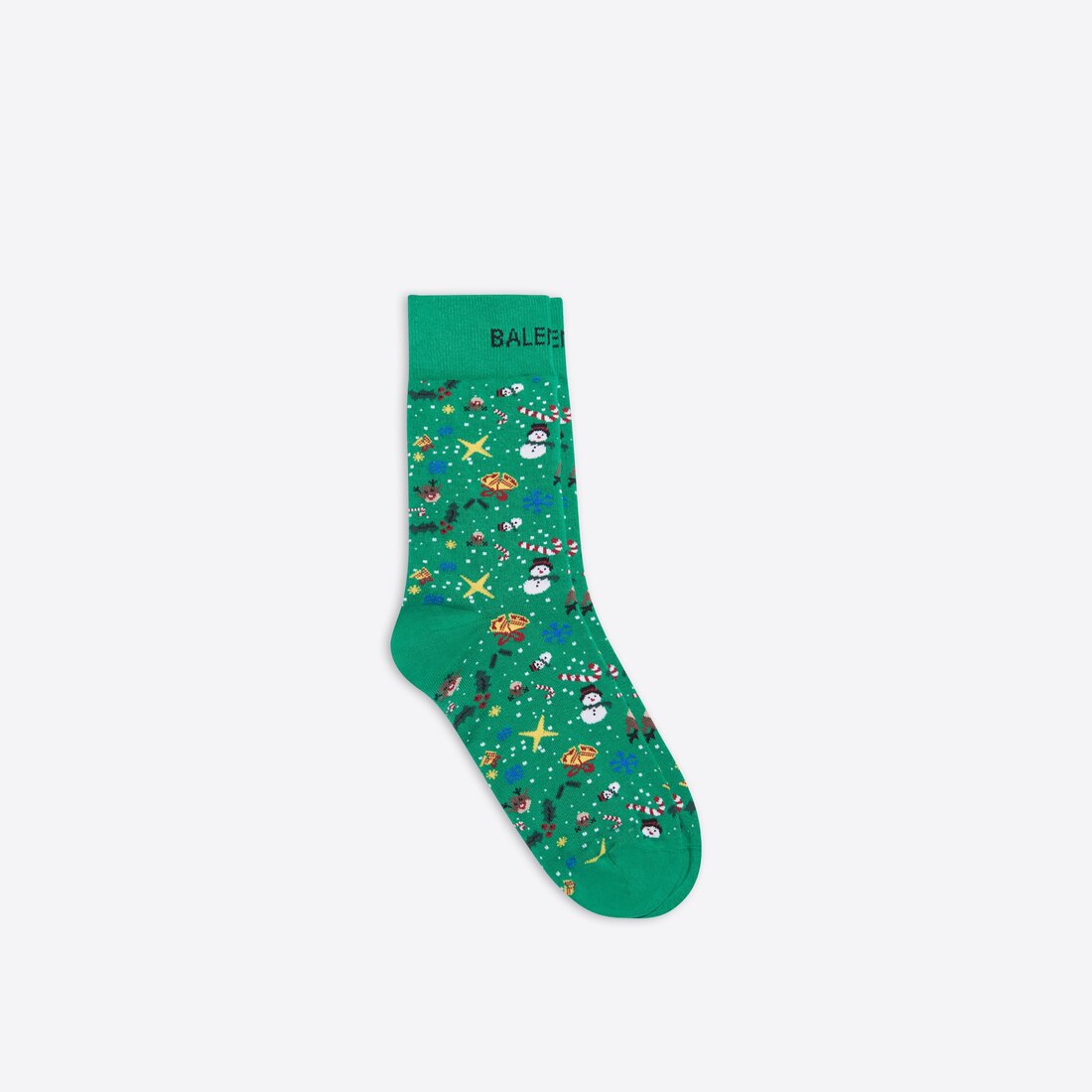 green balenciaga socks